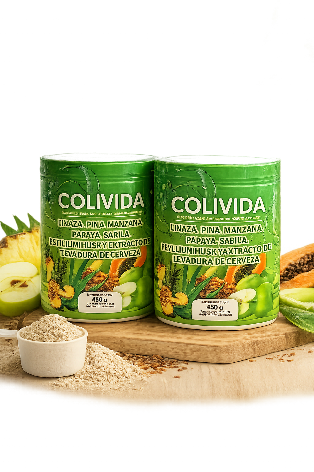 Combo de dos tarros de Colivida